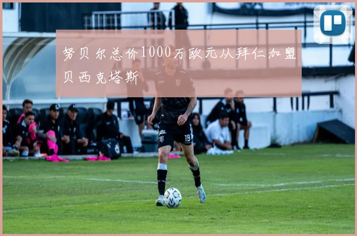 努贝尔总价1000万欧元从拜仁加盟贝西克塔斯